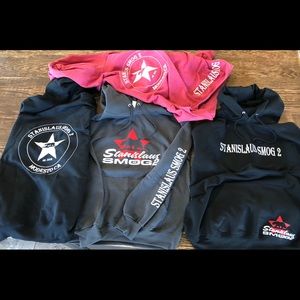 Stanislaus Smog 2 hooded sweatshirts